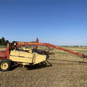 1999 NEW HOLLAND 1475 Hydraswing Haybine, 16 Ft., 1000 PTO., Rubber Rollers