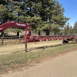 2021 RED RHINO 42' t/a 8 Round Bale Trailer, ST235/80R16 Tires, GVWR 12,000 LBS.