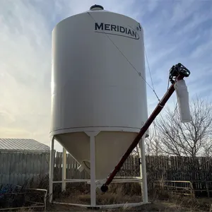 2022 MERIDIAN 1415 ±2500 Bushel Epoxy Lined Hopper Bottom Fertilizer / Grain Bin
