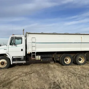 1994 FREIGHTLINER t/a Grain Truck w/ 20' Steel Box & Nordic Dual Cylinder Hoist