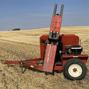 WHEATHEART High & Heavy Hitter Post Pounder w/ Honda GX270 9 HP. Motor