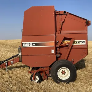2002 HESSTON 856A Round Baler, 15,316 Total Bales, 1000 PTO., Hyd. Pickup