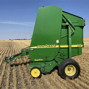 2002 JOHN DEERE 567 Round Baler, 10,871 Total Bales, 1000 PTO., Mega Wide Pickup
