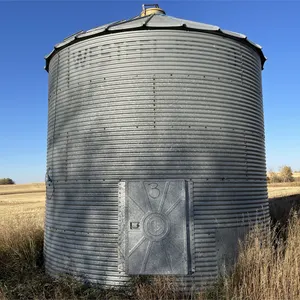 WESTEEL ROSCO ±1650 Bushel 5 Ring X 14 Ft. Flat Bottom Grain Bin w/ Wood Floor