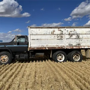 1979 GMC t/a Grain Truck w/ 18' Steel Box & Dual Cylinder Hoist, 427 Gas Engine