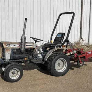 1987 WHITE Field Boss 16 Utility Tractor w/ White 4 Ft. Mower & 40" Rototiller