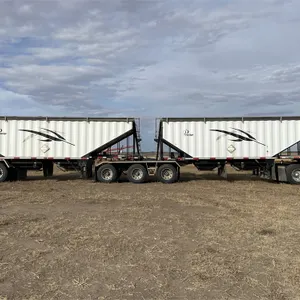 2013 LODE-KING Prestige Super ‘B’ 58 Ft. Grain Trailer, 28 Ft. Lead, 30 Ft. Rear