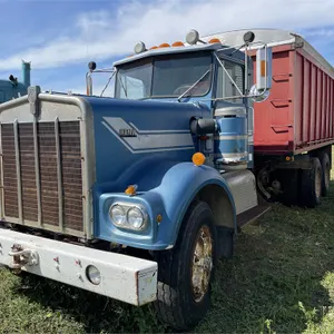1980 KENWORTH W900 t/a Grain Truck w/ 17 ft. Steel Box & Hoist, 1,191,353 KM