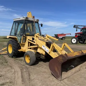 1987 JCB 1550B Backhoe w/ 8' Bucket, 4,535 Hours Showing, - RUNNING WATCH DEMO!