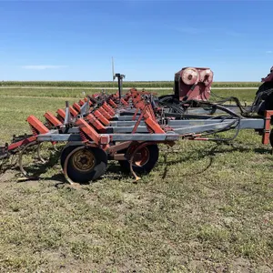 FRIGGSTAD 45 Ft. Cultivator w/ Valmar 2055 Applicator & Harmon 3 Bar Harrows