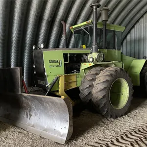 1977 STEIGER Cougar ST250 Tractor & Degelman 14' 6 Way Blade, $14,043 Work Order