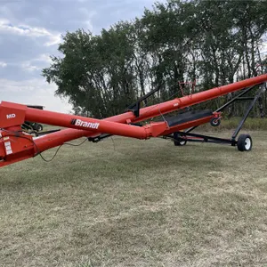 1994 BRANDT 1360 Mech. Swing Grain Auger, 13”, 60 Ft., 540 PTO., Shedded