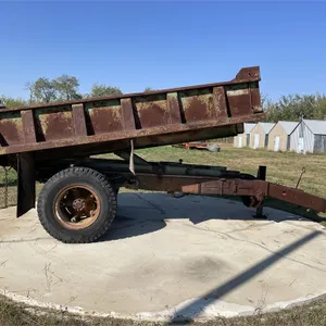 S/A Dually Dump Trailer, 12 Ft. Long x 7 Ft. Wide - SEE IMPORTANT NOTE