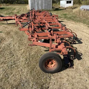50 ft. Winged Cultivator Converted To Mole Hill / Land Leveler With I-Beam