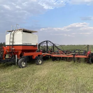 PRASCO Super Seeder 75-55 Air Seeder w/ Tow Between Cart, Wavy Coulter Discs
