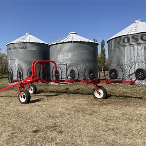2006 JIFFY 9 Wheel Side Delivery Hay Rake, Shedded