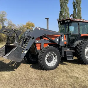 1991 DEUTZ 9150 MFWD Tractor w/ Buhler 895 FEL, 8' Bucket & Grapple, 3,267 Hrs