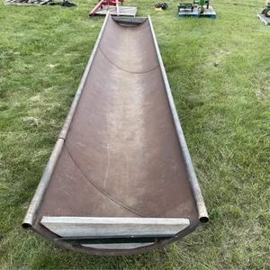 Heavy Duty Metal Feed Trough, 16 1/2 Ft. Long - #1