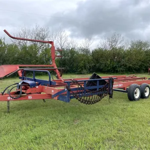 2000 MORRIS 881 t/a 8 Round Bale Hay Hiker, 11L-15FI Tires