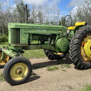 1953 JOHN DEERE 50 Antique Tractor, 540 PTO., 31 HP., Shedded, Owner's Manual