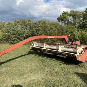 HESSTON 1014 Haybine, 14 Ft., Upper Rubber & Lower Steel Conditioning Rollers