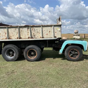 Customized Tow Behind 13 Ft. Gravel Box Dump Trailer & Hydraulics - NO VIN#