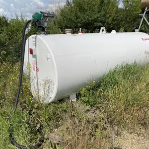 2022 FOREMOST 1000 Gallon Single Wall Fuel Tank w/ GPI 20 GPM 115 Volt Pump