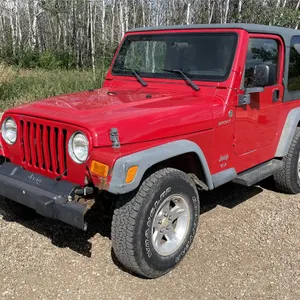 2006 JEEP TJ Sport SUV, ONLY 121,459 KM, 4X4, 4.0L Gas, c/w Hard & Soft Tops