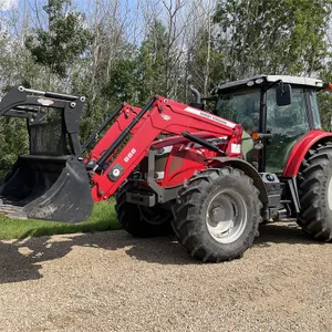 2014 MASSEY FERGUSON 6615 Tractor w/ NEW MF 956 FEL, 7½ Ft. Bucket, & Grapple