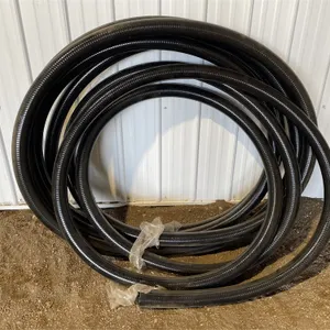 ±90 Ft. Roll of Unused 2 ¼” Inside Diameter Poly Air Drill Hose