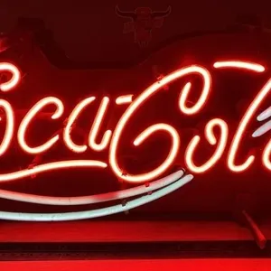 Coca-Cola Neon Sign. 19”W x 9”H. *NO SHIPPING.