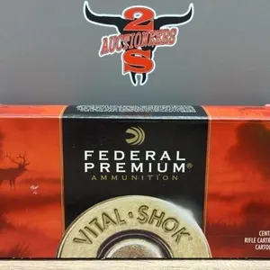 20 Federal Premium 375 H& Mag. Cartridges. Valid