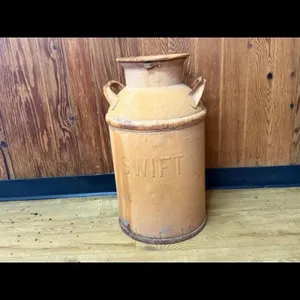 Vintage Swift Milk Can Metal Container