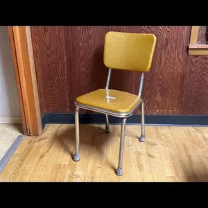 Vintage Gold Sparkle Kitchen Chair