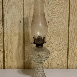 Glass Oil Lamp