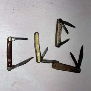 four pocket knives