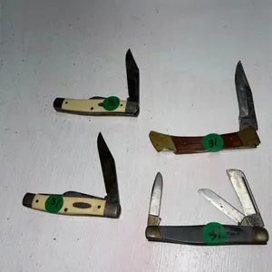 four pocket knives