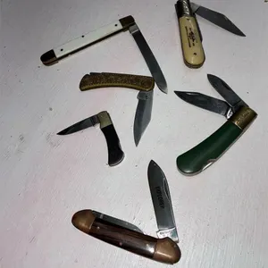 six pocket knives