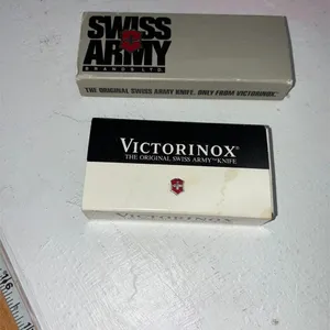 Two Swiss army knives