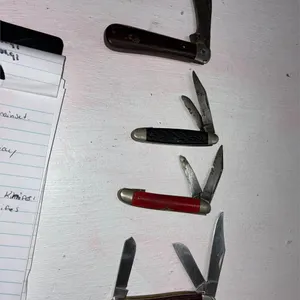 four common pocket knives