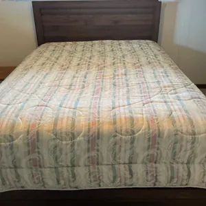 Wood Bed Frame With Mattress