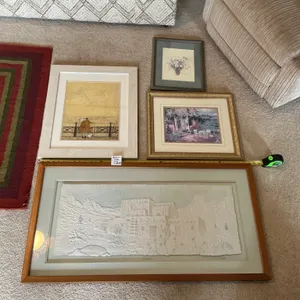Framed Artwork Lot of 5