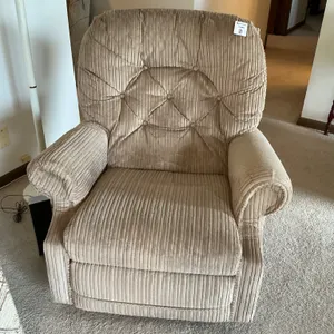 Beige Recliner Chair