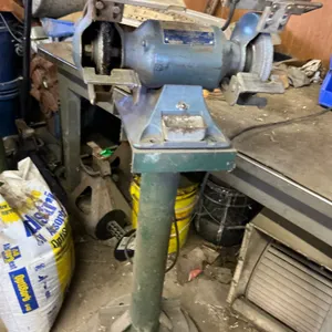 Pedestal-Mounted Bench Grinder