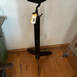 SHOP BUILT WOOD TURNING PEDESTAL
