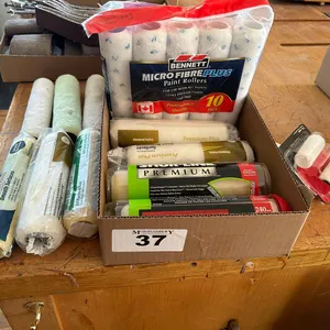 L/O ASSORTED PAINT ROLLERS, ETC.