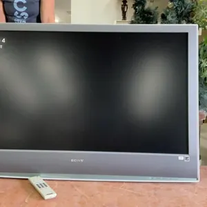 46” SONY BRAVIA FLAT SCREEN TV WITH REMOTE