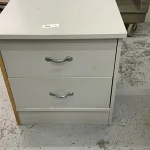 TWO DRAWER SIDE TABLE