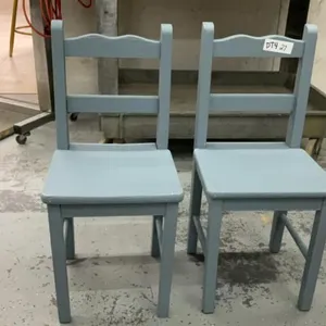 (2) WOOD TODDLER CHAIRS