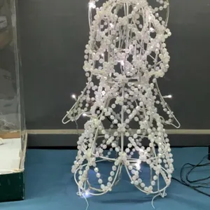 LED BEADED CHRISTMAS ANGEL